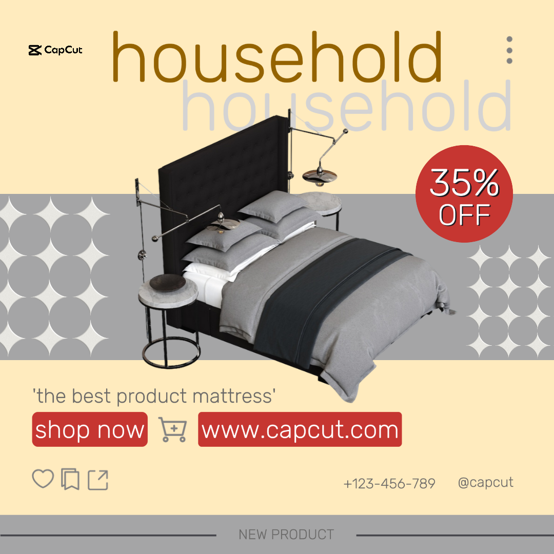 HOUSEHOLD MATTRESS MARKETING POST