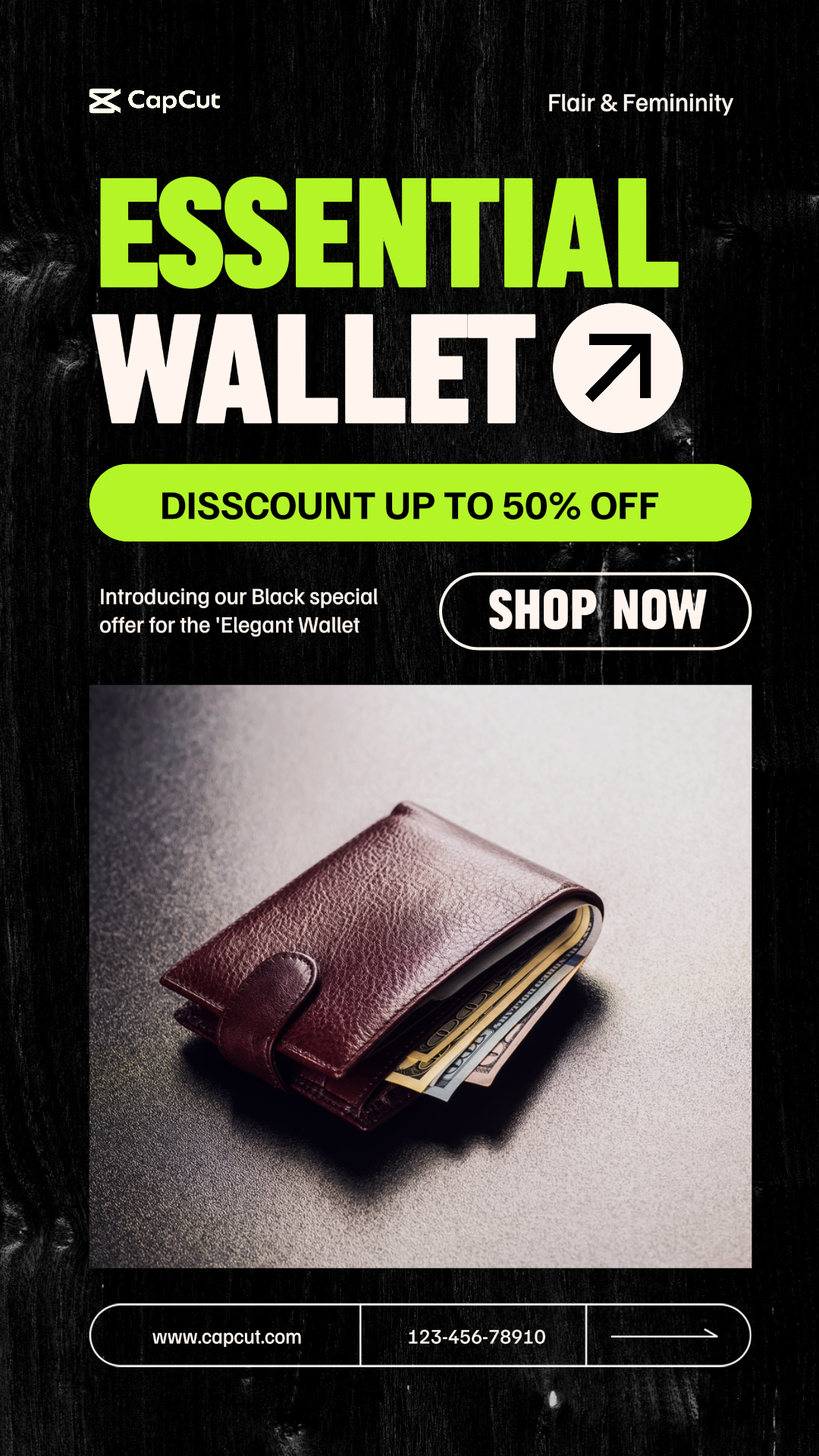 Fashion Special Promotion Tiktok Post