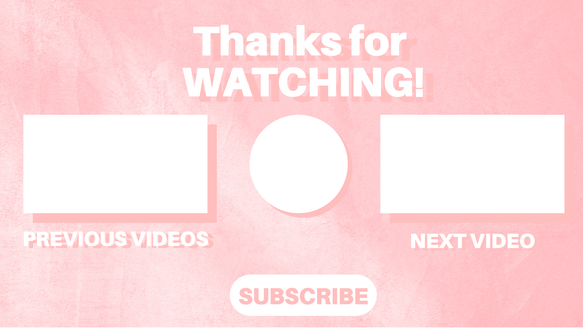 Template Layar Akhir Sederhana YouTube