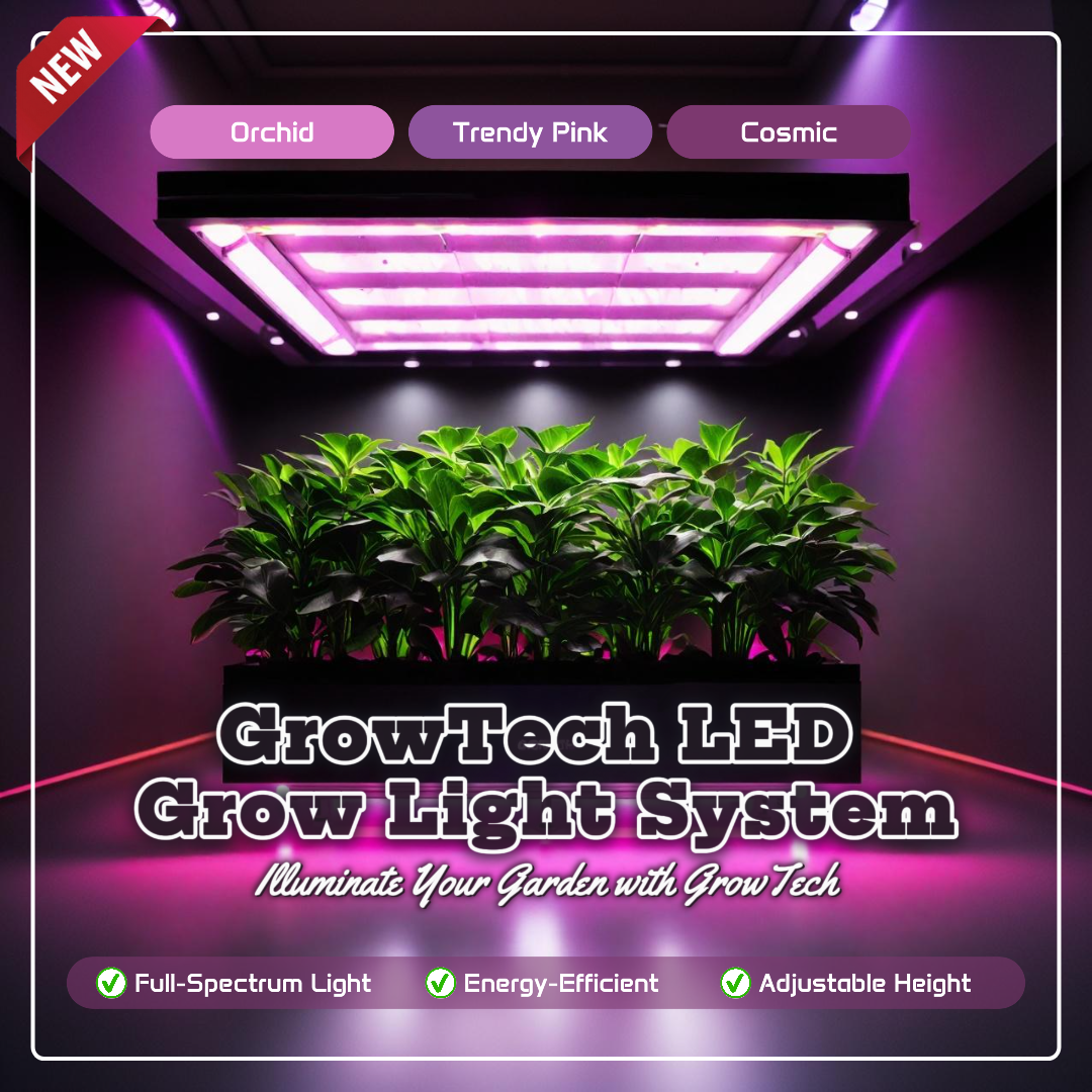 C-commerce Household GrowTech LED Grow Light System Panggilan Produk