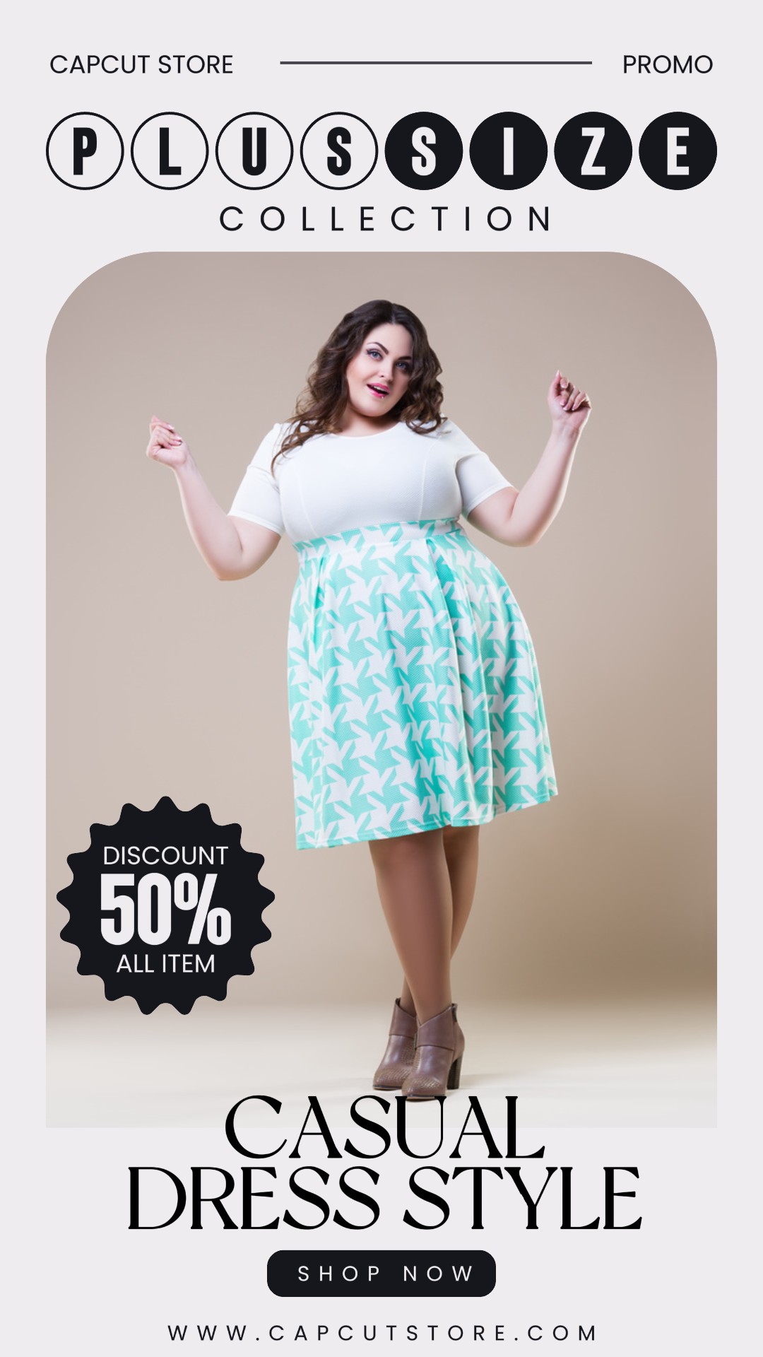 VESTIDO PLUS SIZE HISTÓRIA DO INSTAGRAM