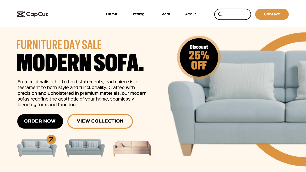 Furniture Day Sale Modern Sofa Website
