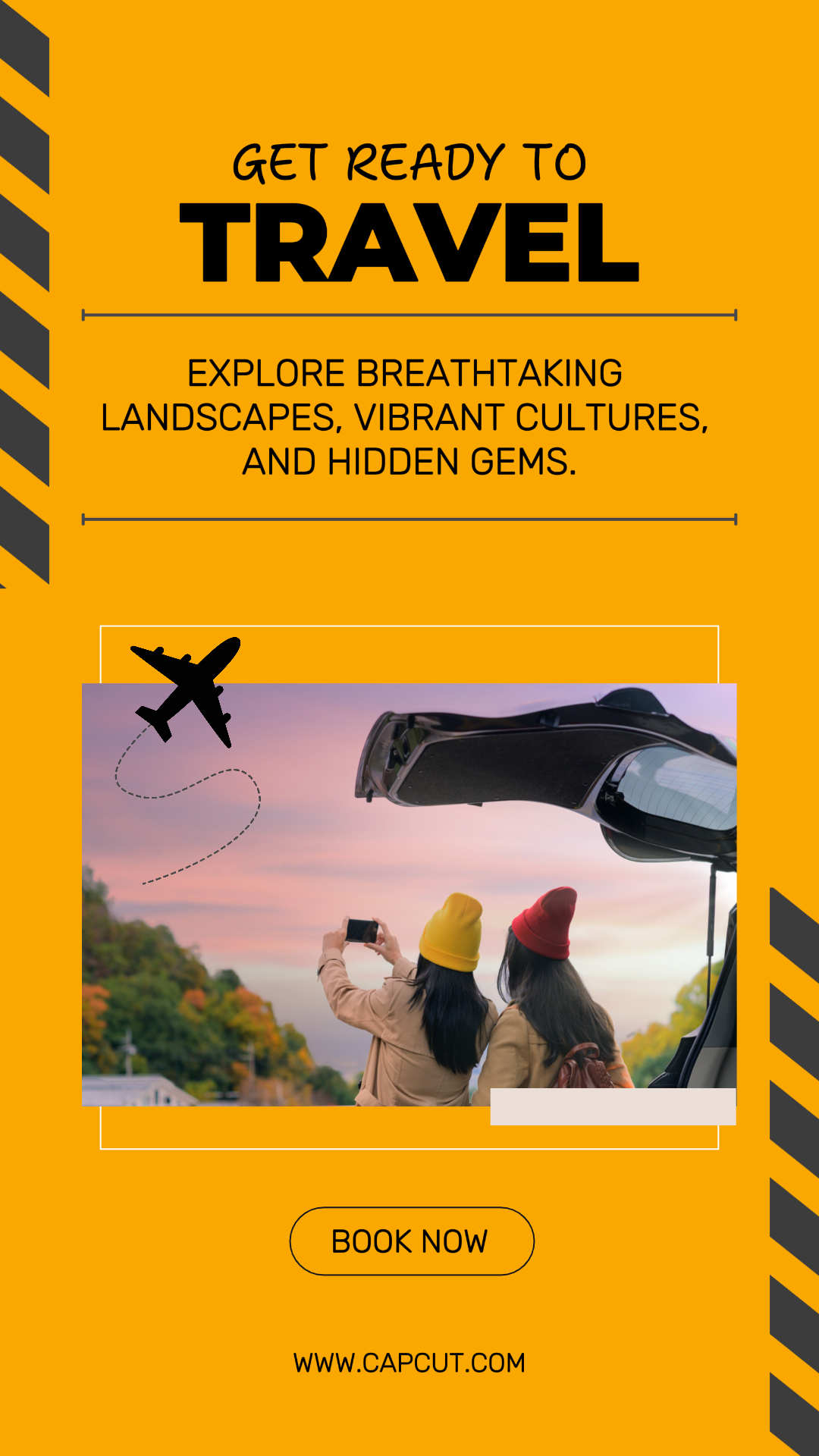 Travel - Marketing poster Get Ready To Travel