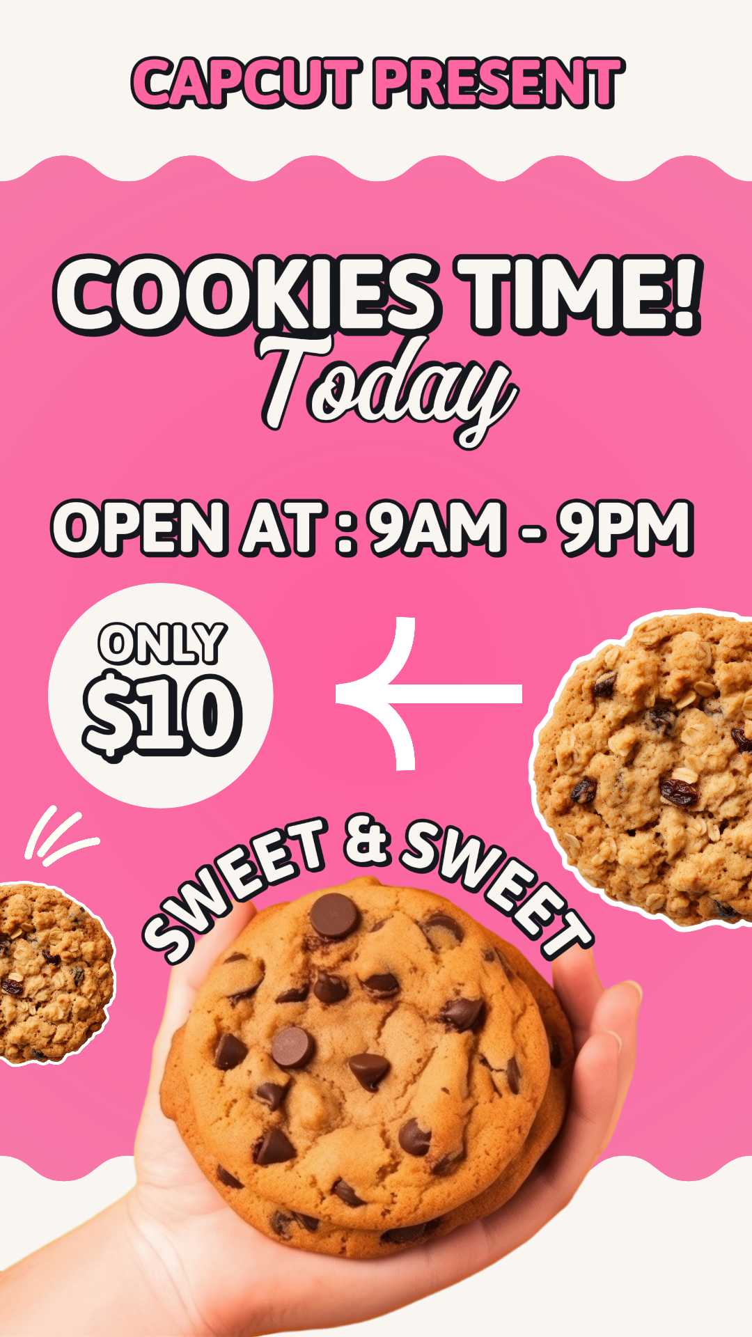 Essen Kekse Promotion Instastory