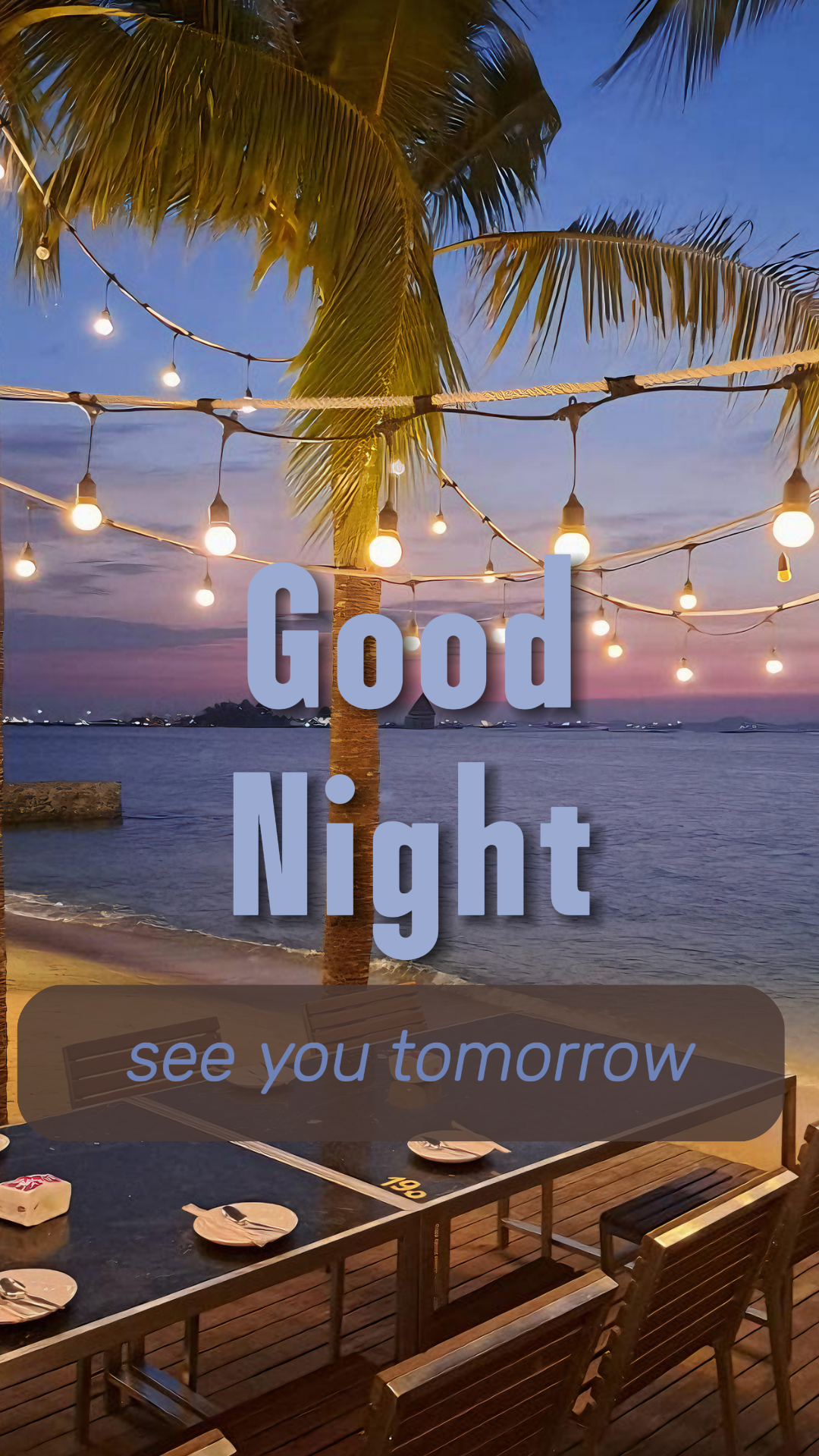 Tiktok Thumbnail gute Nacht täglich Vlog Tiktok Nacht