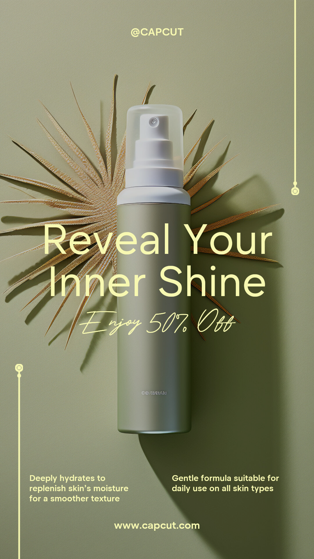 Beauty & Personal care Product display Detail Presentation