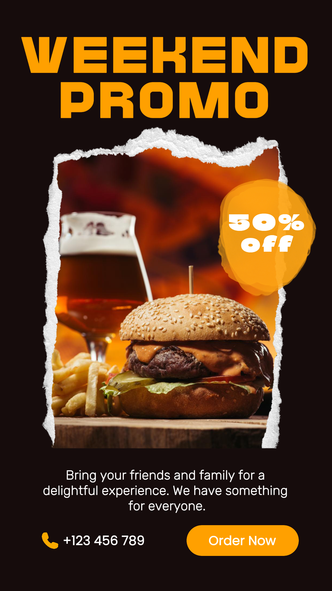 Delicious Burger Stories Template