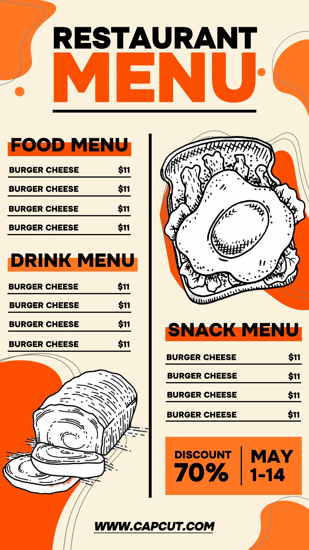 capcut template cover