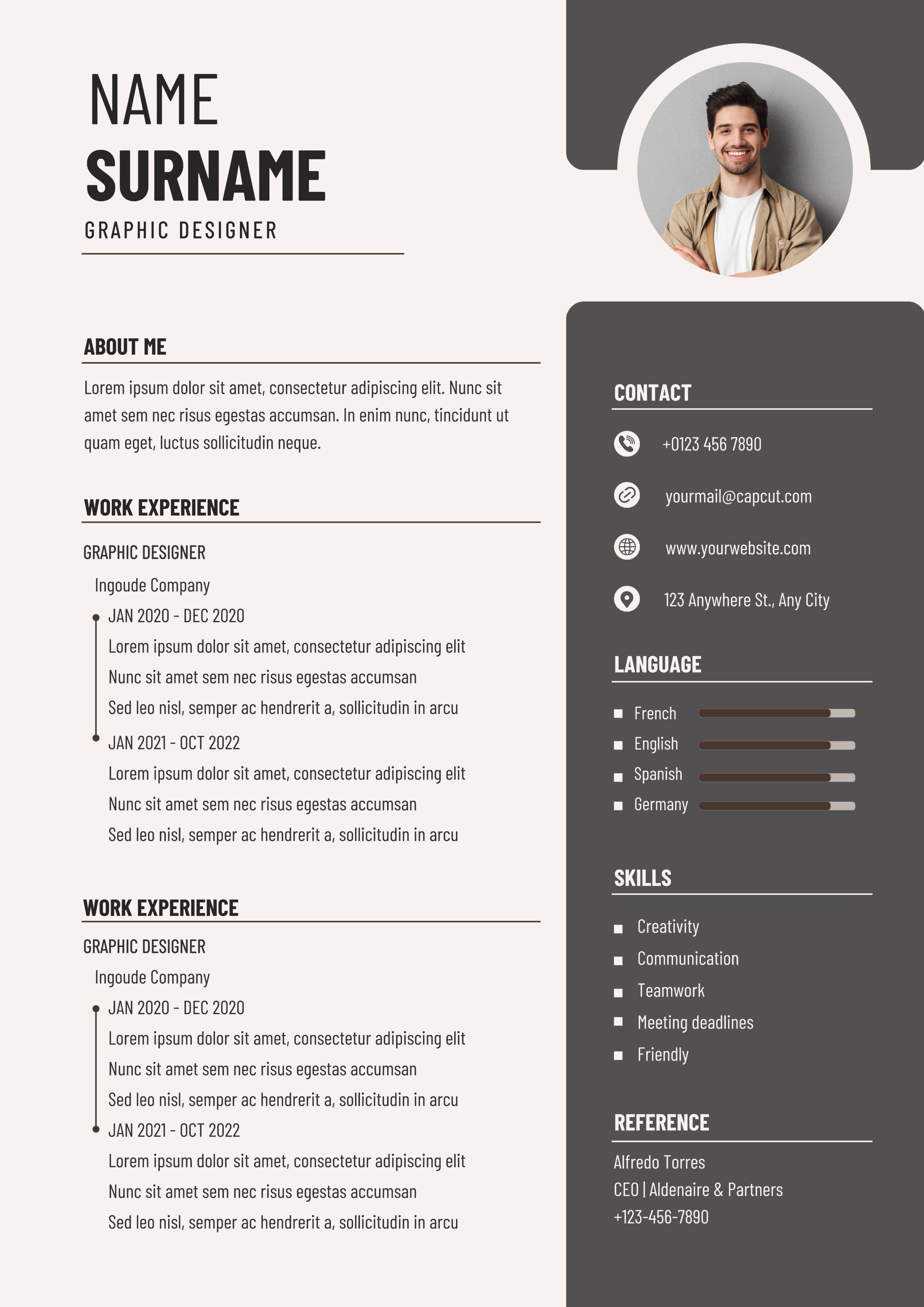 capcut template cover