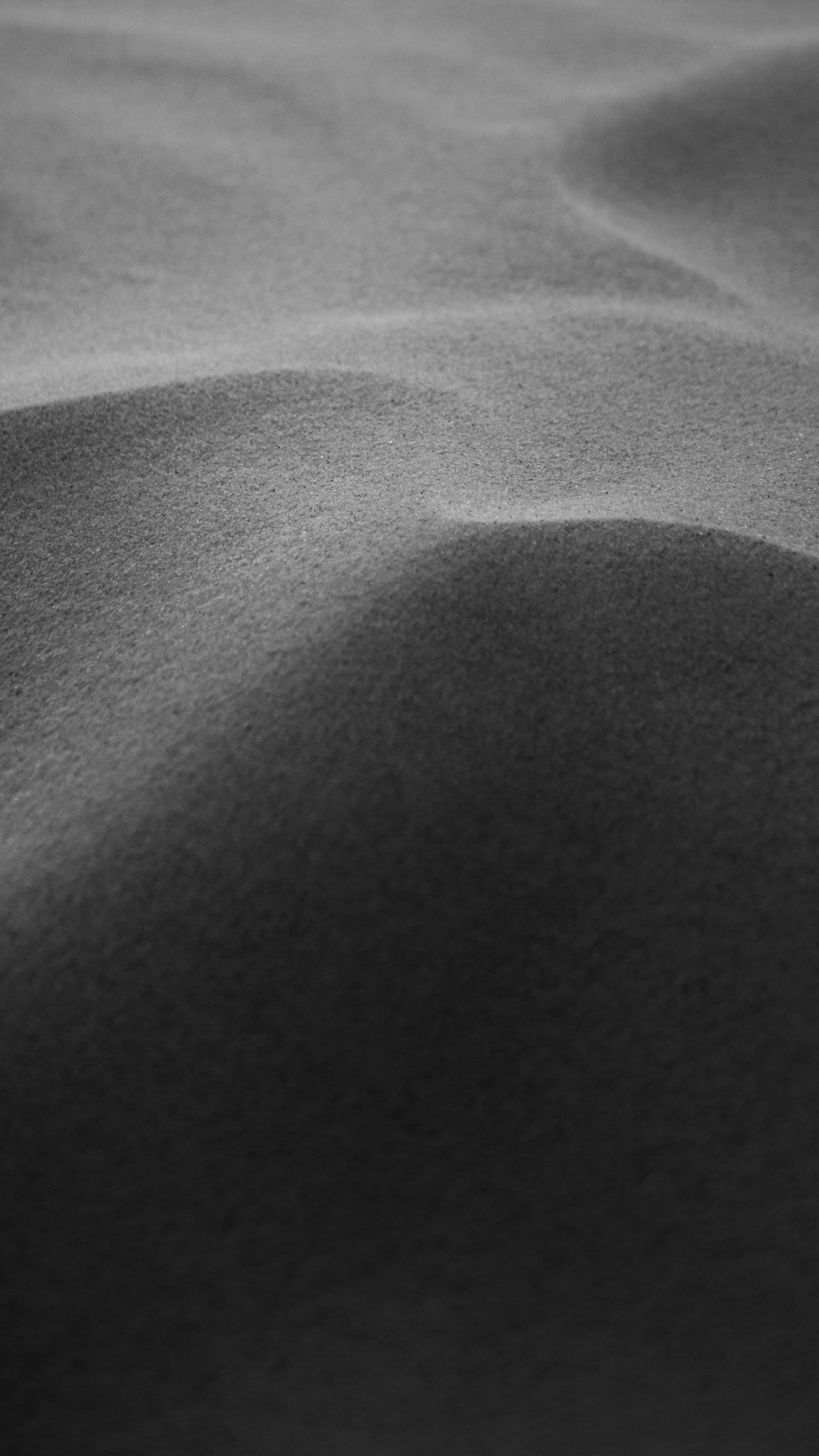 Wallpaper Monochrome Sand Dune Undulations
