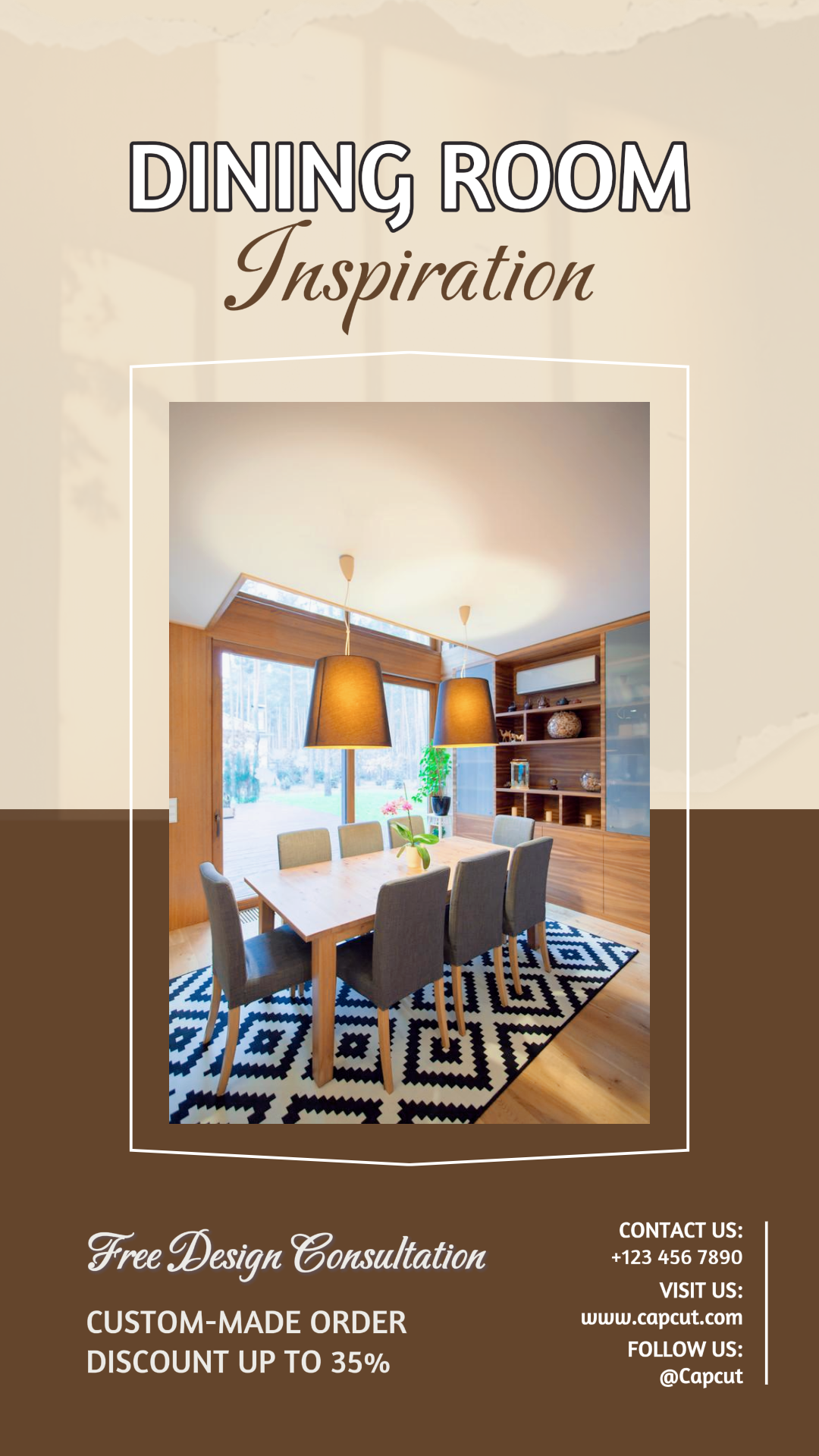 Möbel - Esszimmer-Inspiration - Instagram Story