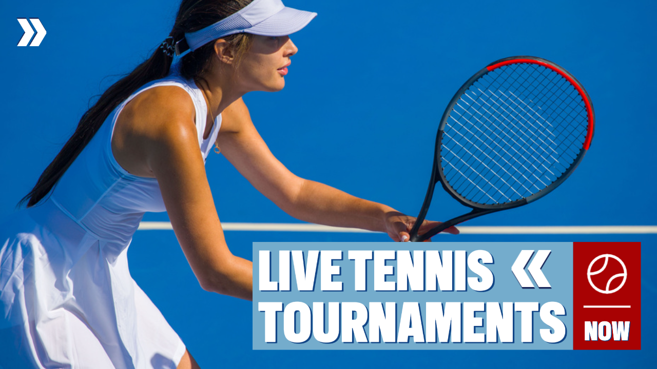 4. Youtube Thumbnail - Sport Live Tennis Tournament