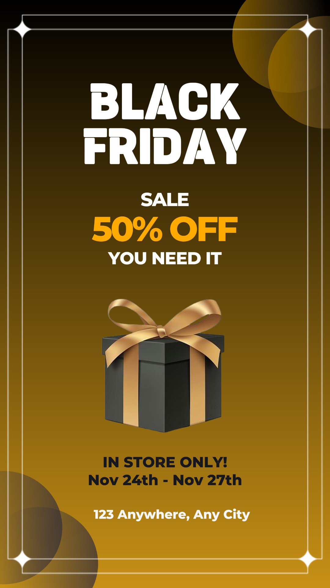 Black Friday Sale Instagram Story