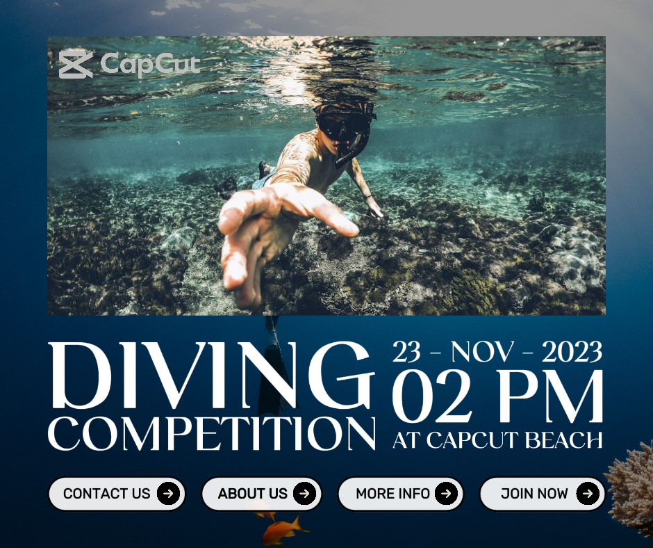 Outra Promoção de Competição de Mergulho Facebook Post