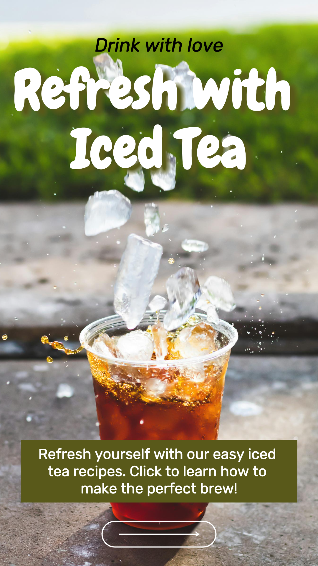 TikTok Thumbnail Beverage Iced Tea