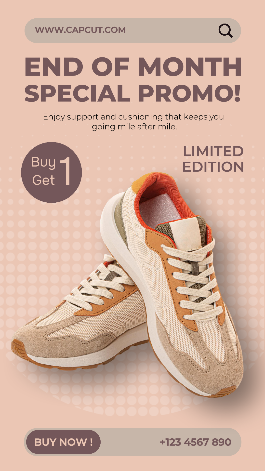 Roupas e sapatos - Marketing Poster Promoção / Desconto para roupas de verão Instagram story Sapatos