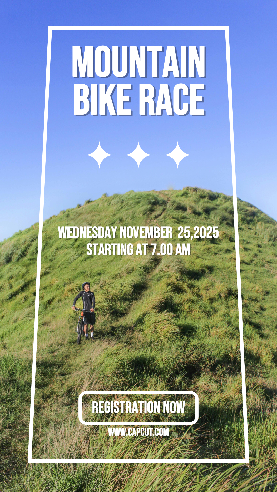 Esporte e jogo corrida de montanha história do instagram 