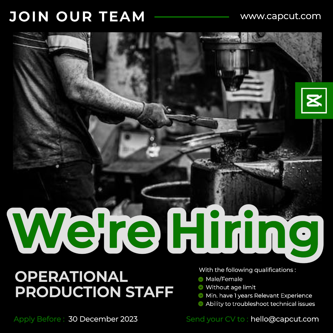 Business Operational Production Hire Instagram Post