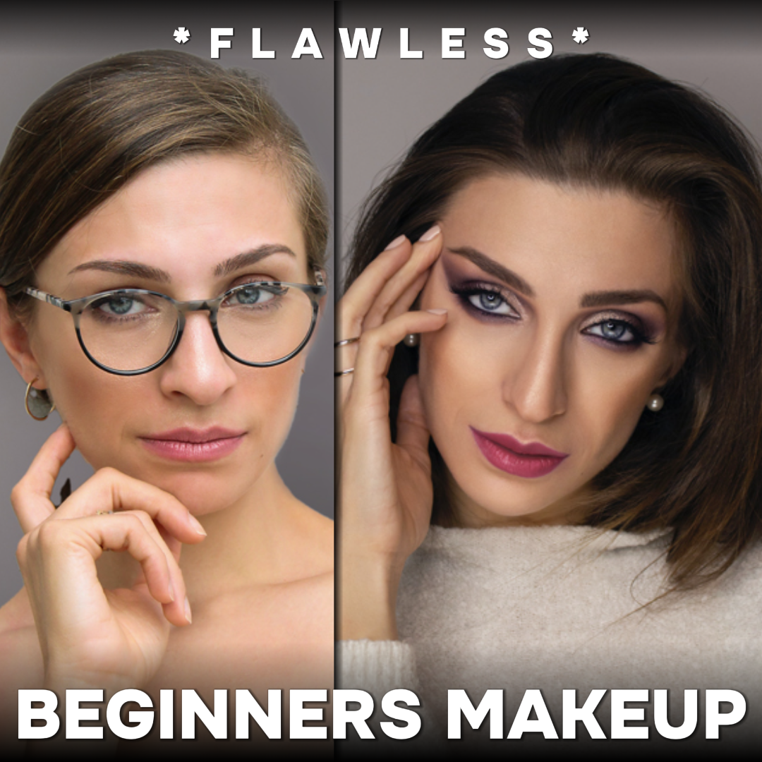 Flawless Beginner Makeup Youtube Thumbnail 1: 1