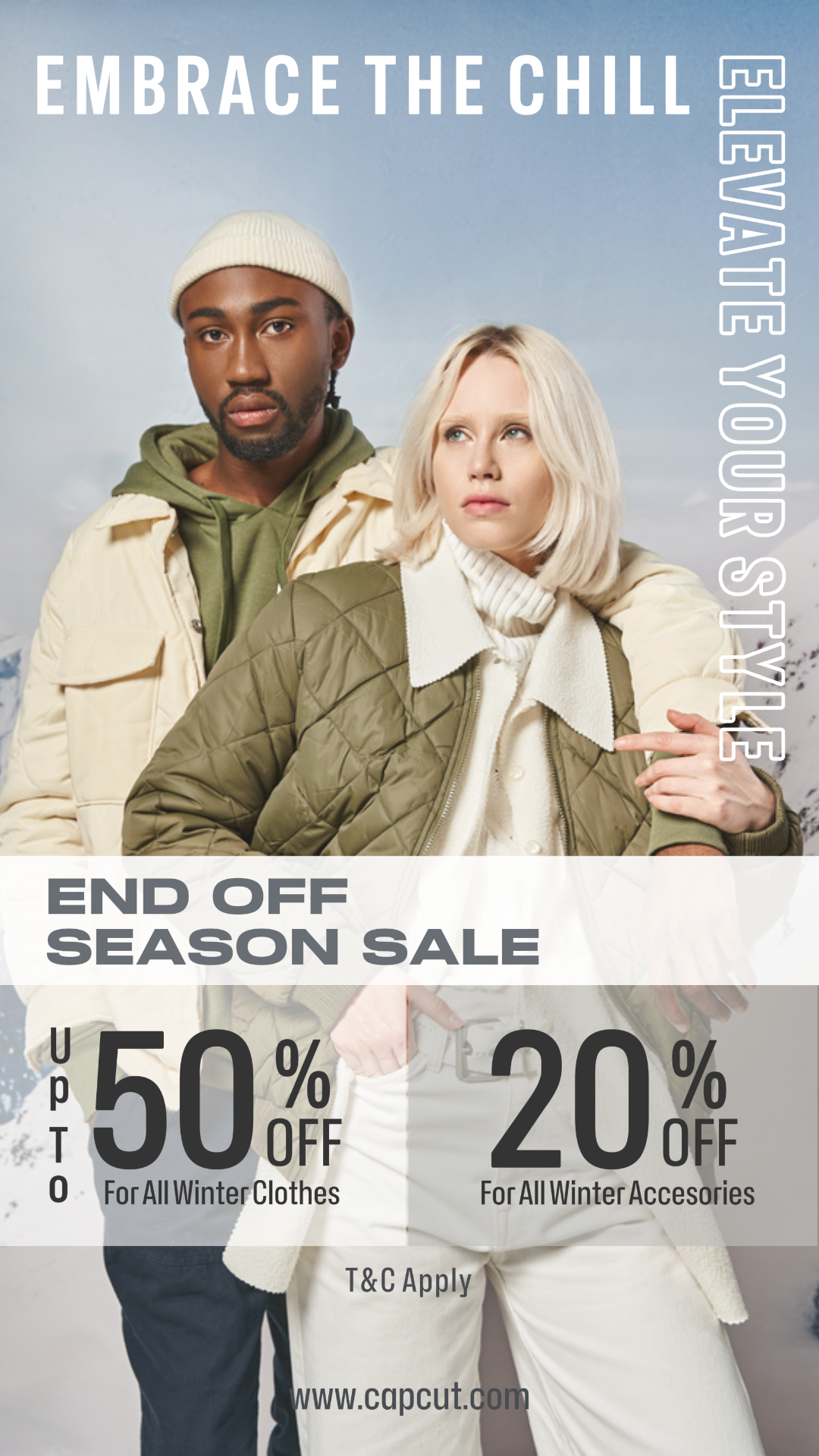 Histoire Instagram des soldes de fin de saison à la mode