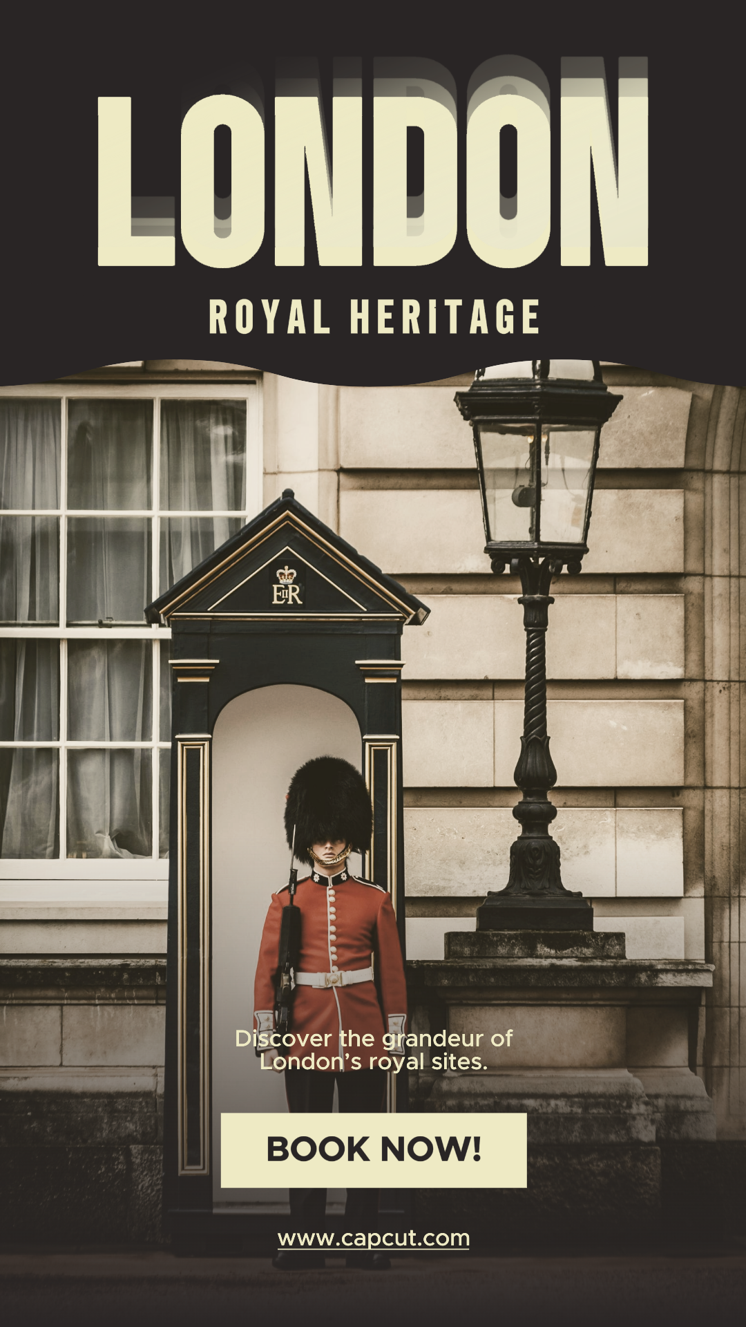 Affiche de marketing de voyage Londres