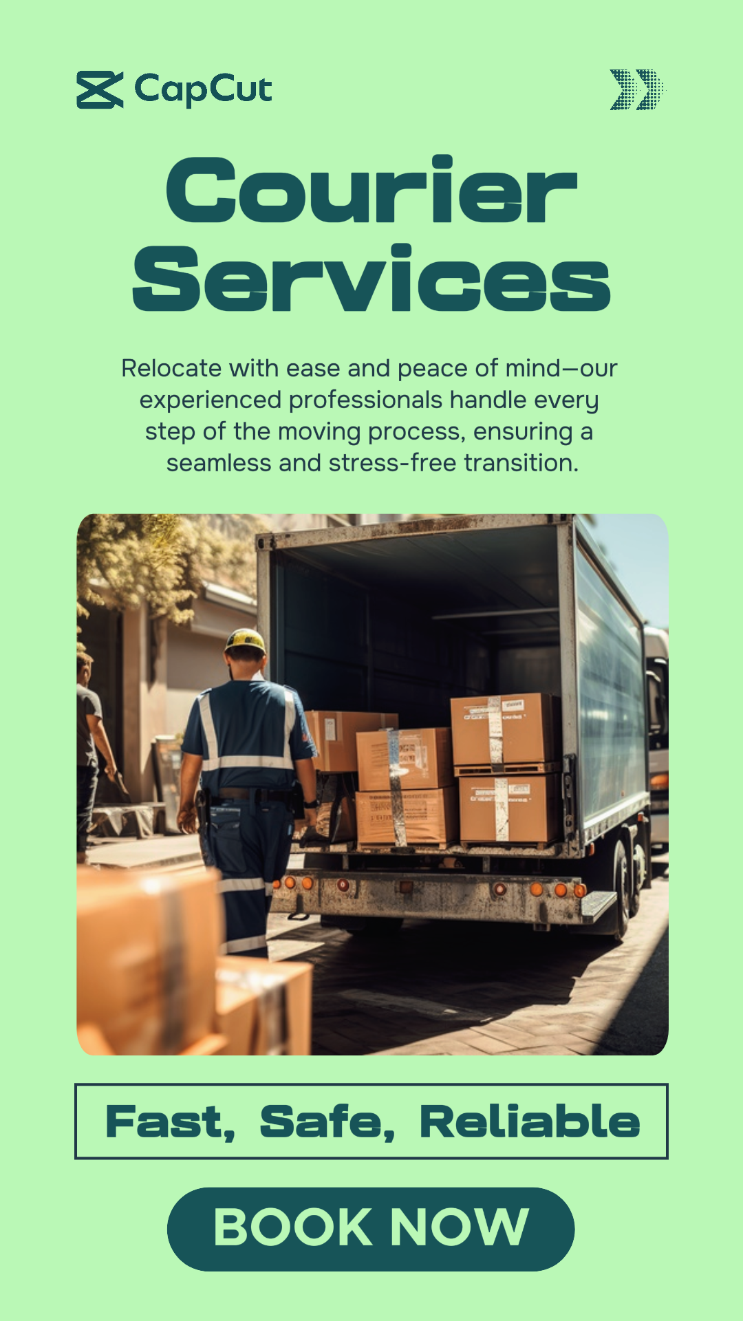 Folleto del Servicio de Mensajería Historia de Instagram