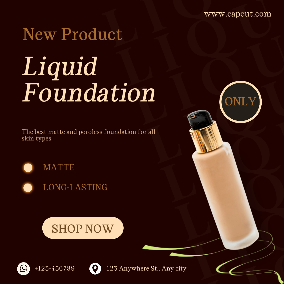 Publicação no Instagram da promoção Liquid Foundation