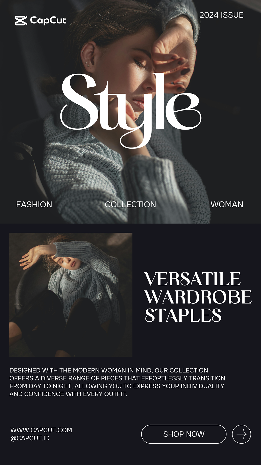 capcut template cover