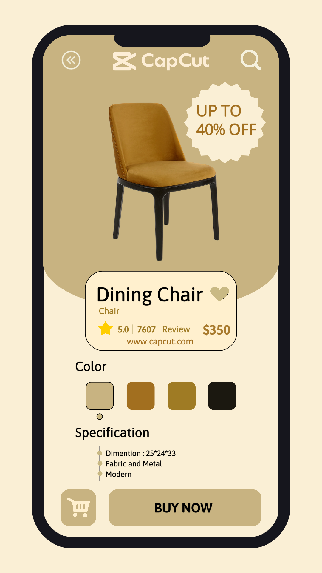 Venta De Muebles Promoción Diseño De IU Historia De Instagram