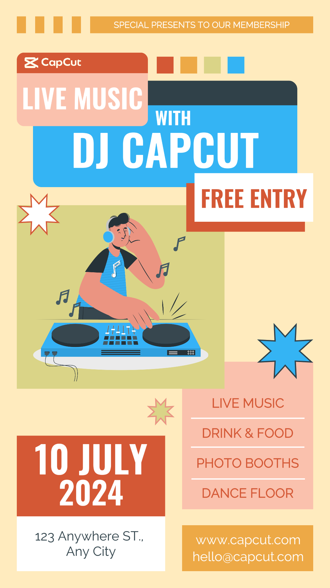 capcut template cover