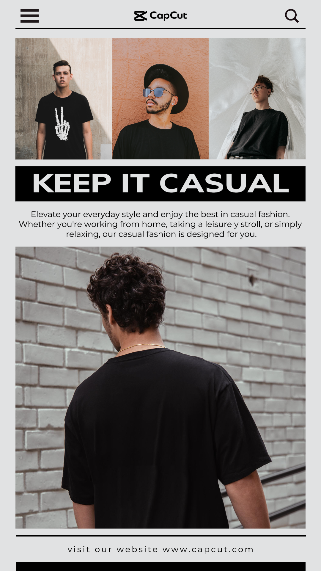 Multi imagens Produto Moda Exibição Instagram Story