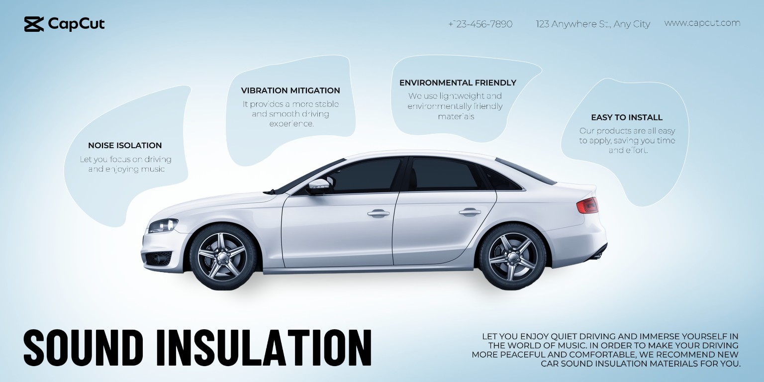 Aislamiento acústico del automóvil Diseminar Simplici