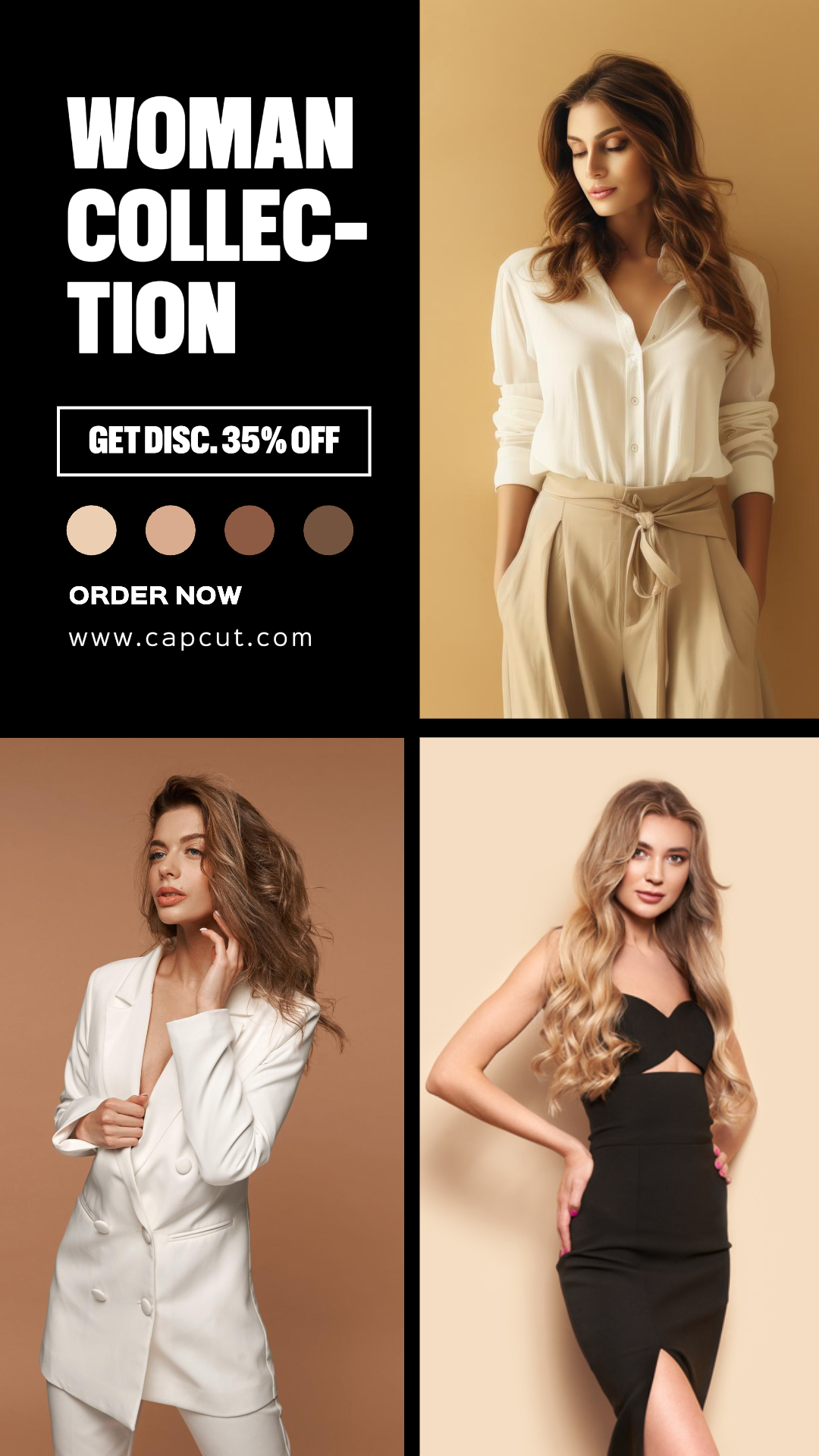 Woman Fashion Collection Promotion Instagram Story