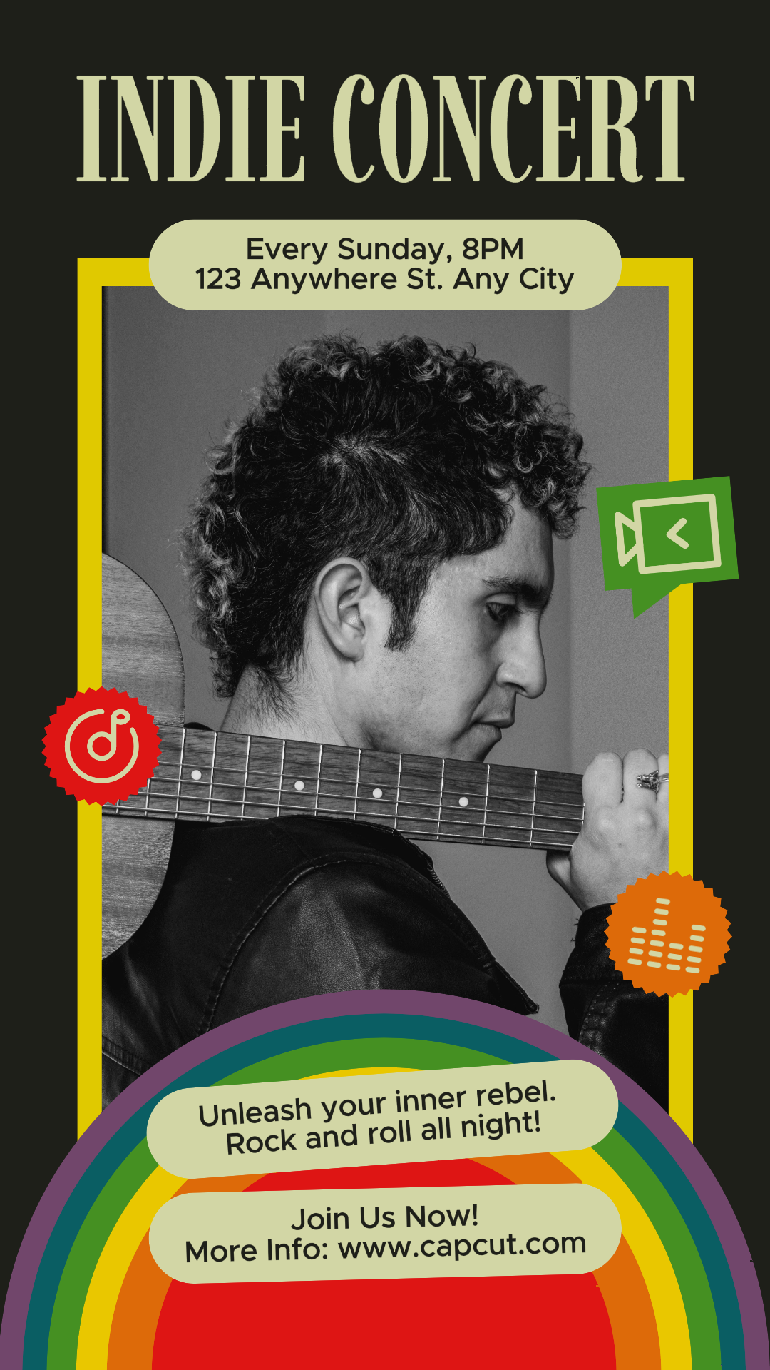 capcut template cover