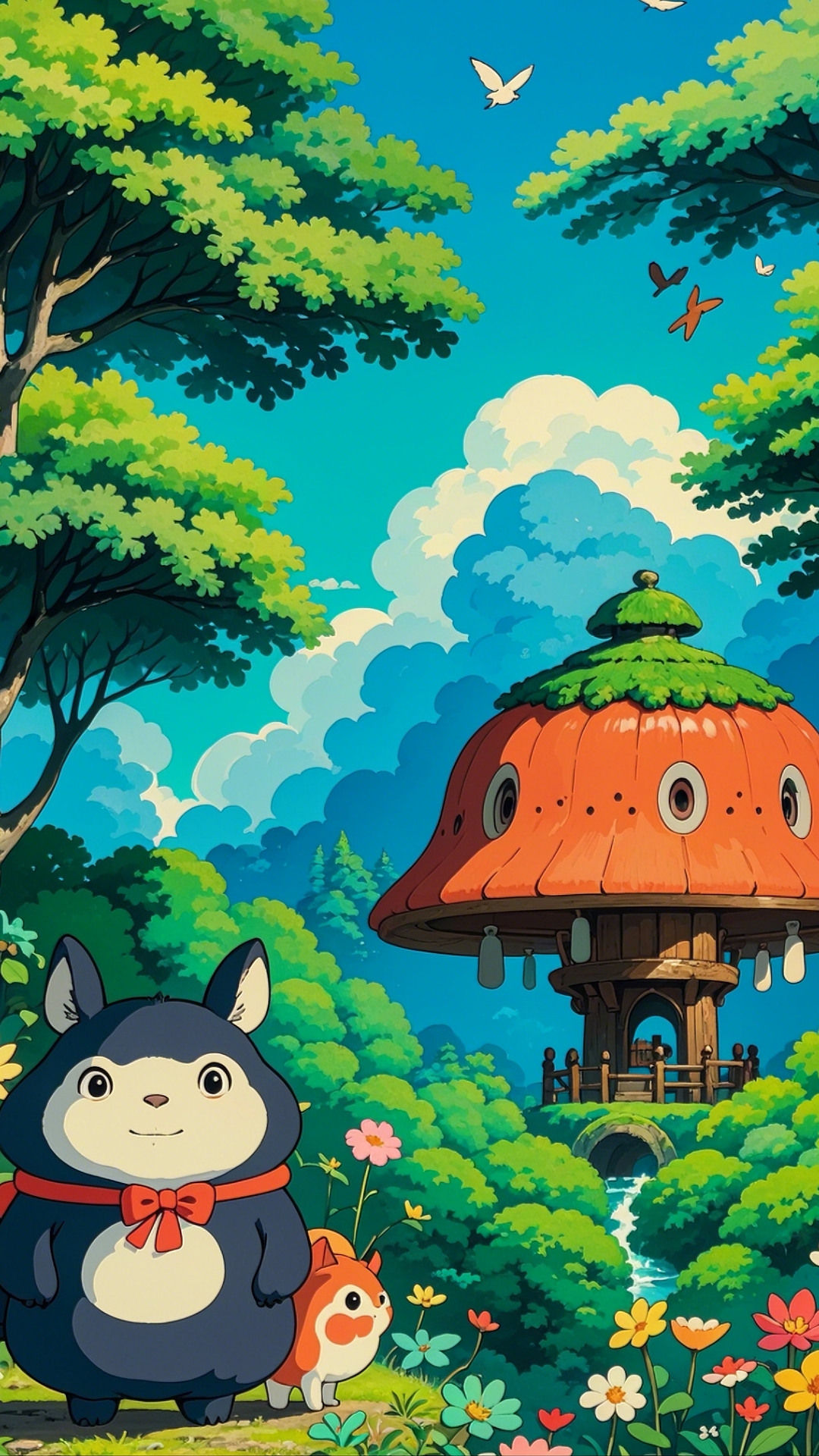 -WALLPAPER CREATIVE POSTER CARTOON