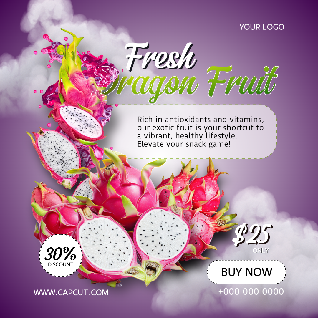 Nourriture - Fruits du dragon frais