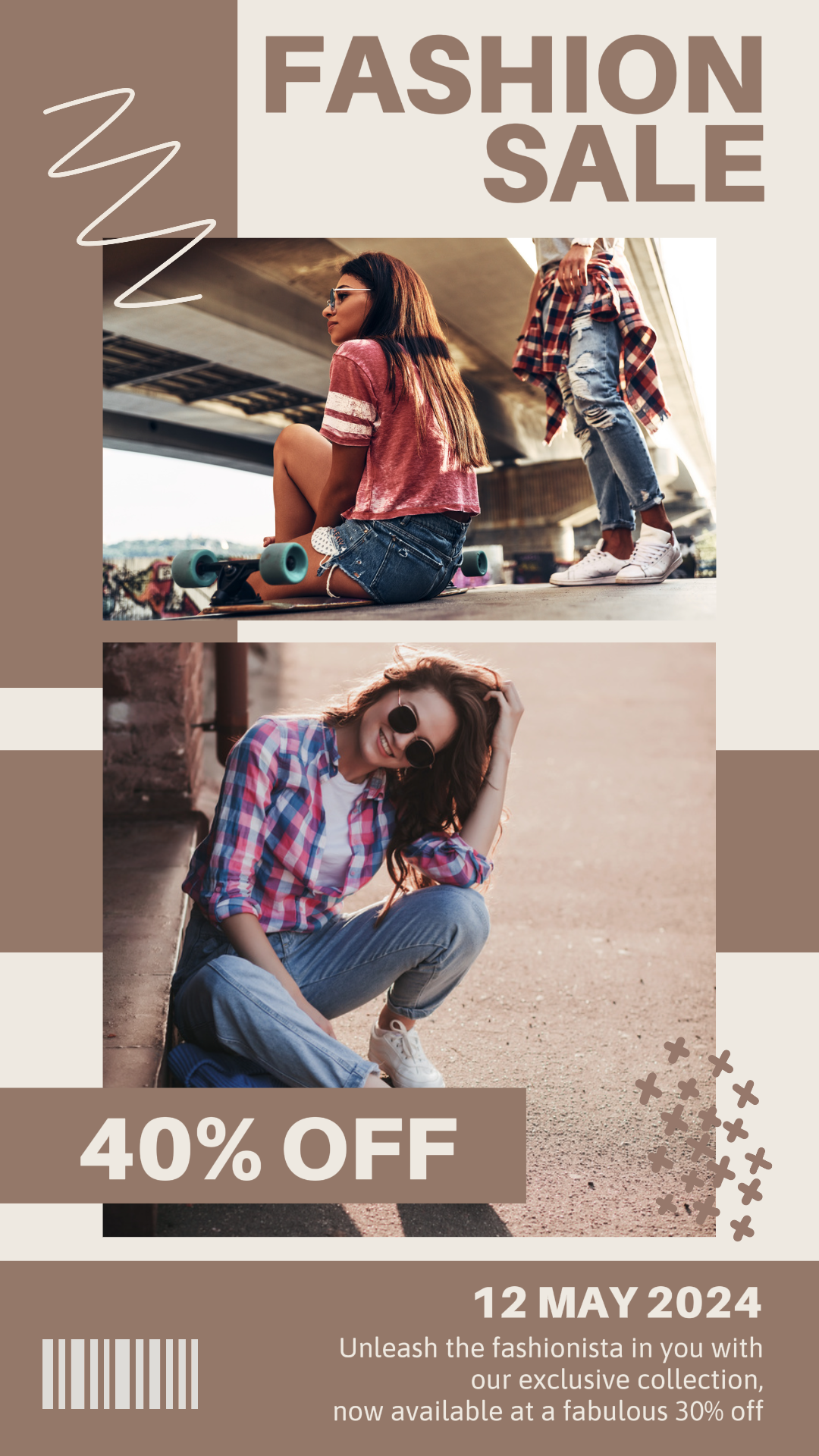 Fashion sale Template Instagram story
