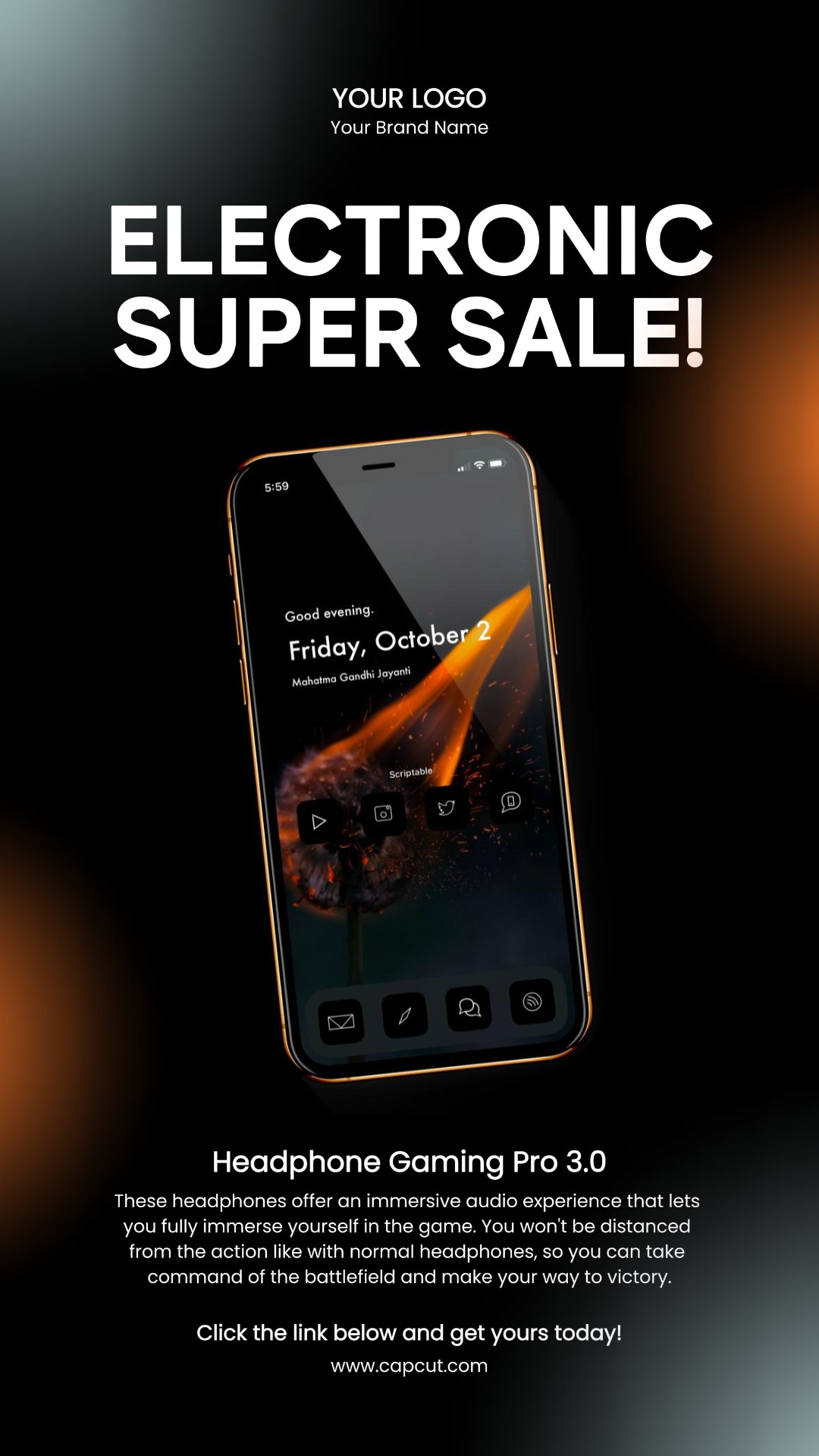 capcut template cover