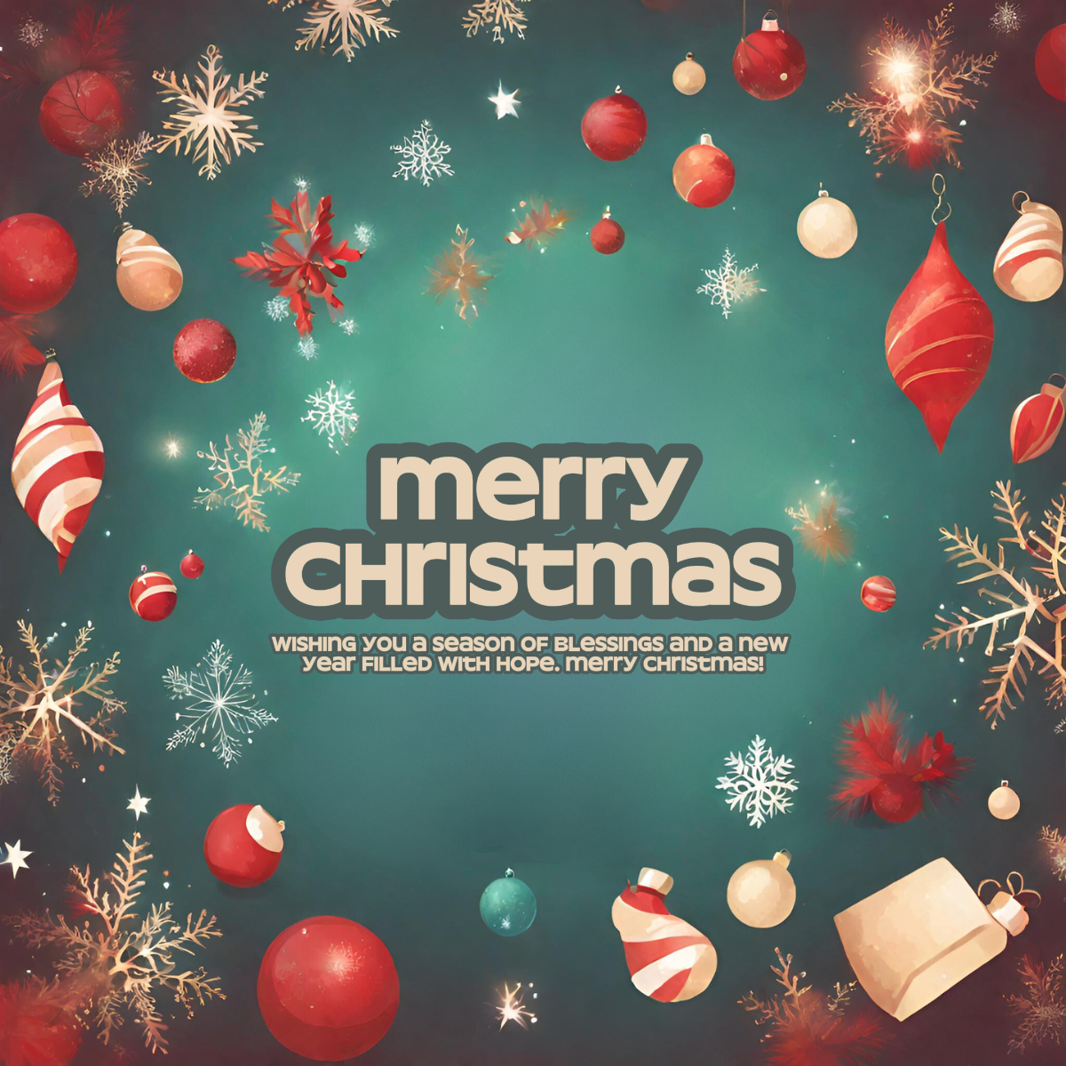 Feliz Natal Saudações Linkedin Post