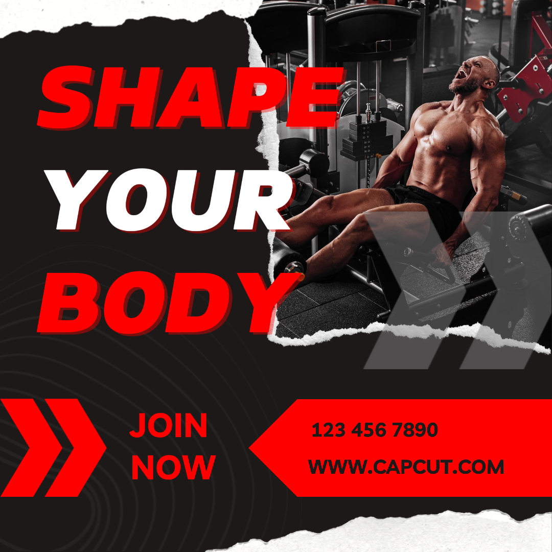 Promoción De Gimnasio Moderno Publicación De Instagram