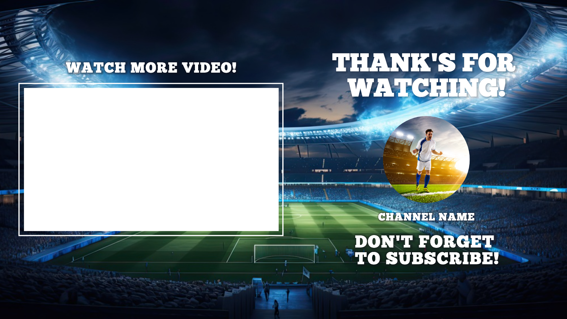 Tela final do Youtube sem marketing