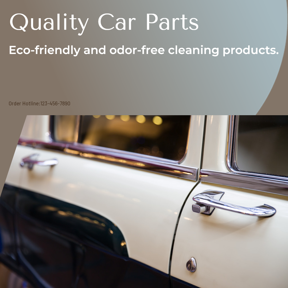 Cars & Auto parts Product Display