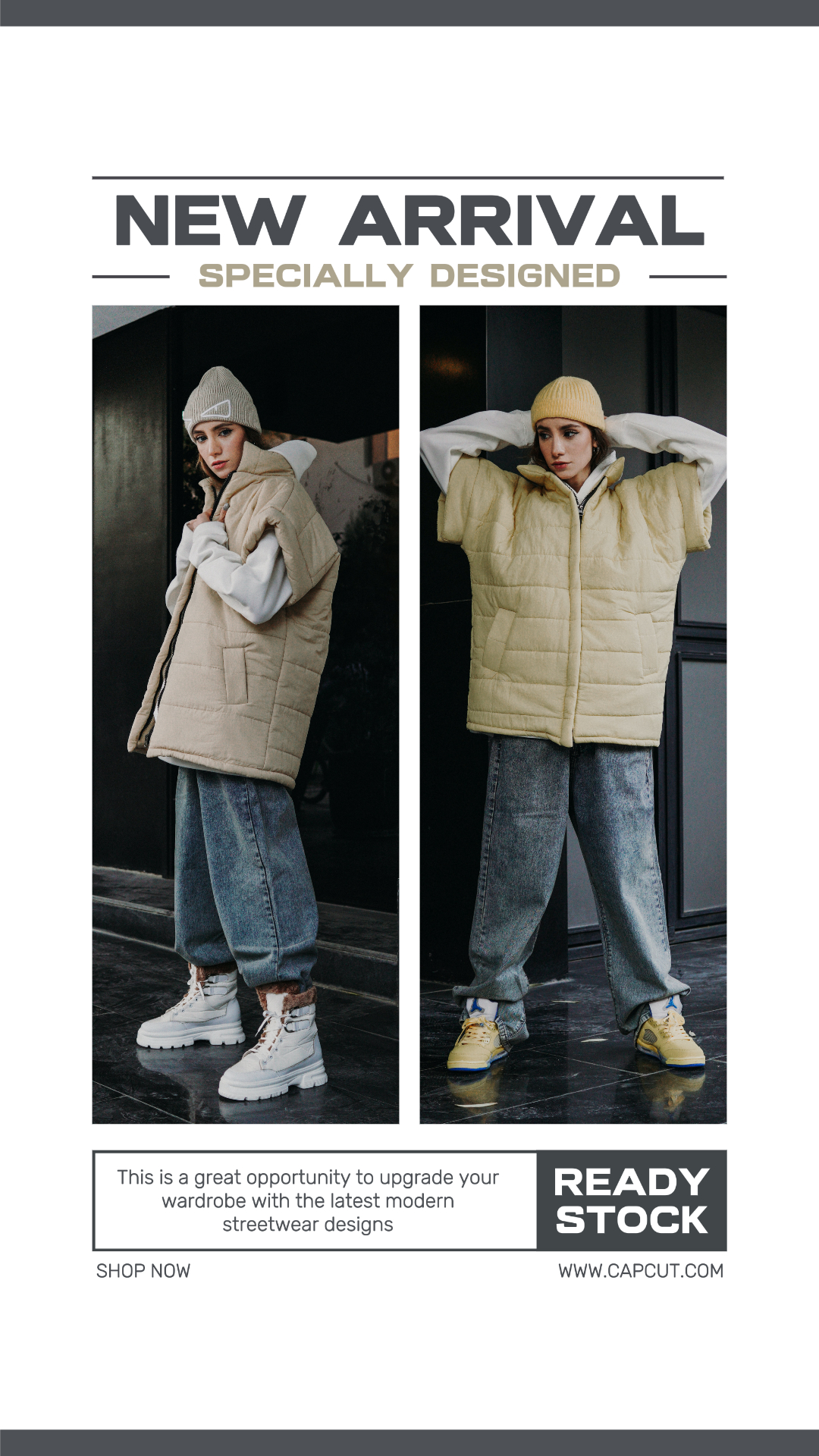 Promoção De Vestuário De Nova Chegada