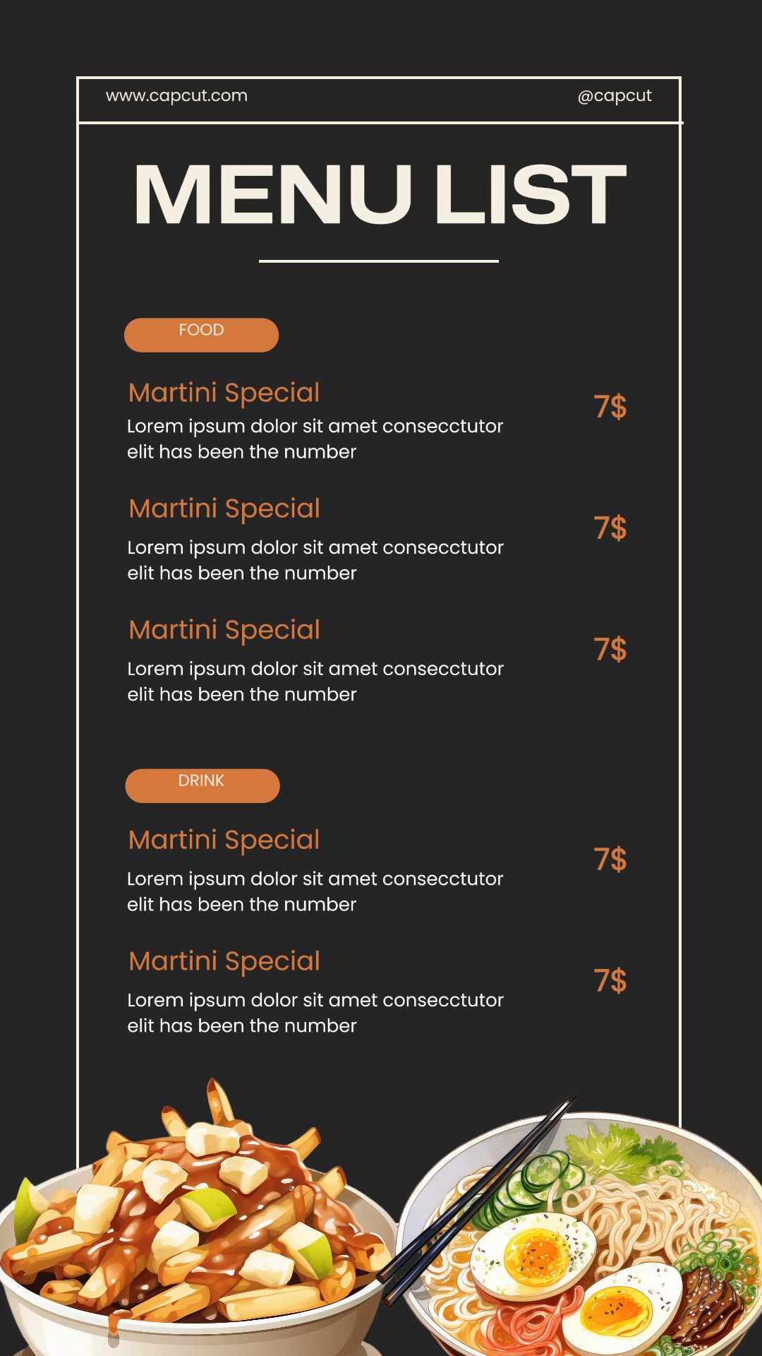 capcut template cover