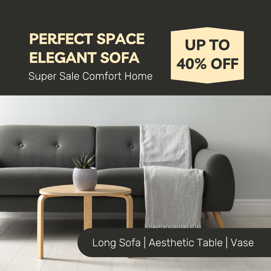 Exhibición De Productos De Sofá De Muebles De Comercio Electrónico Gris