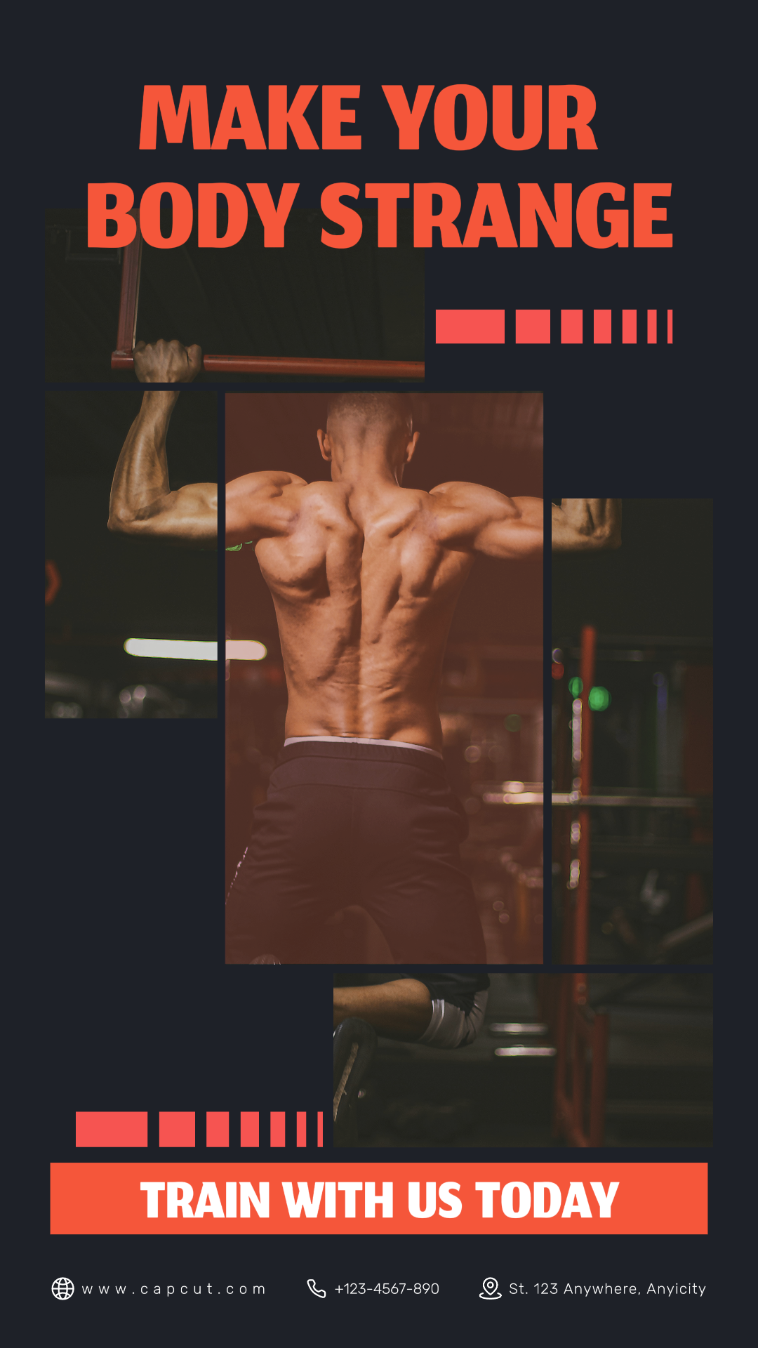 Workout and fitness Make Your Body Strange Orange