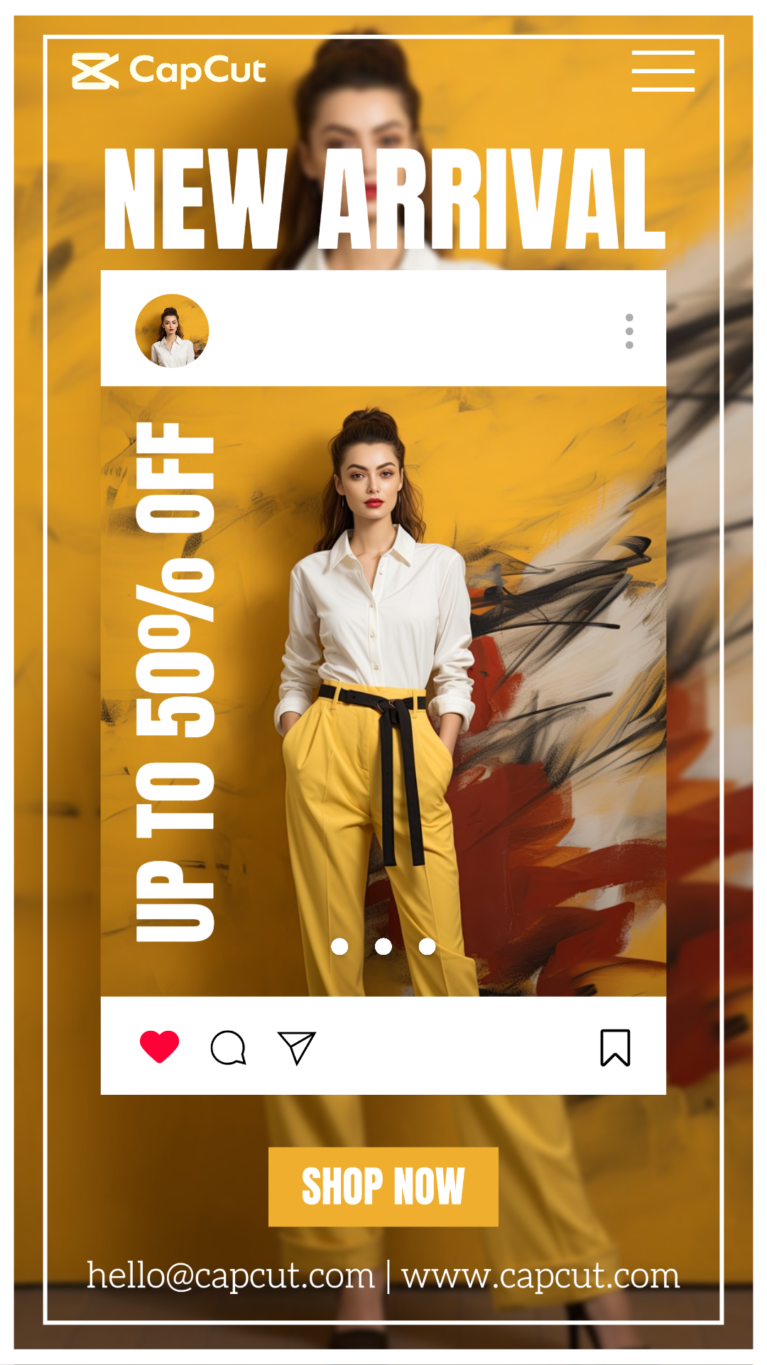 capcut template cover