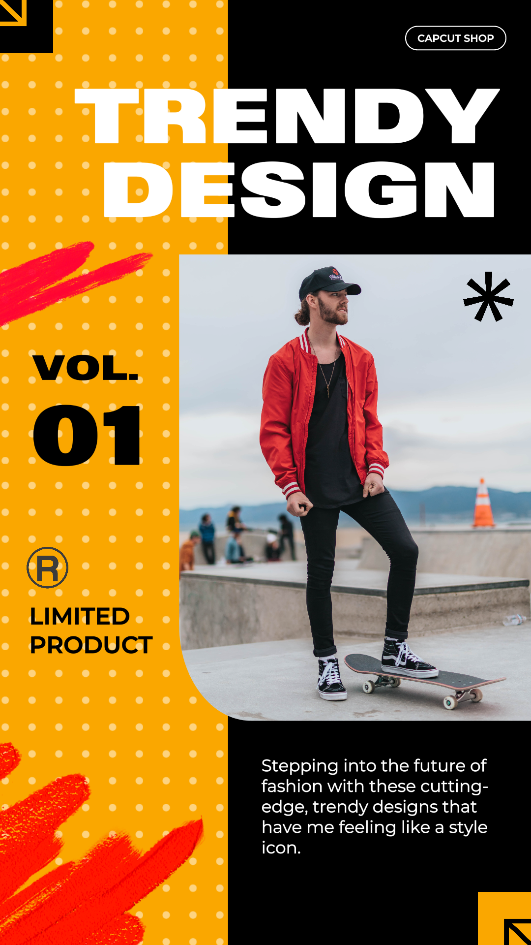 capcut template cover