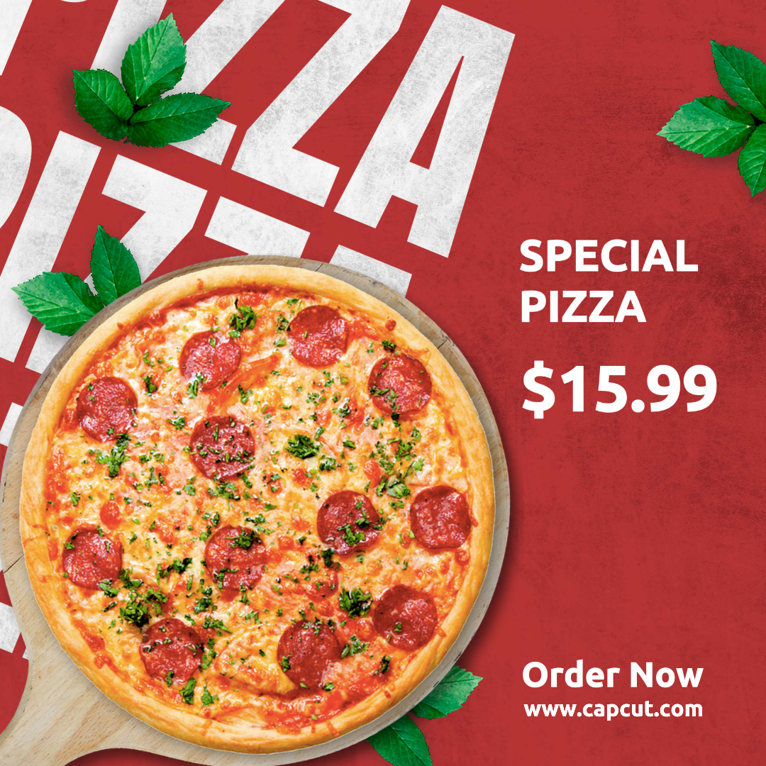 Special Pizza - Instagram Post