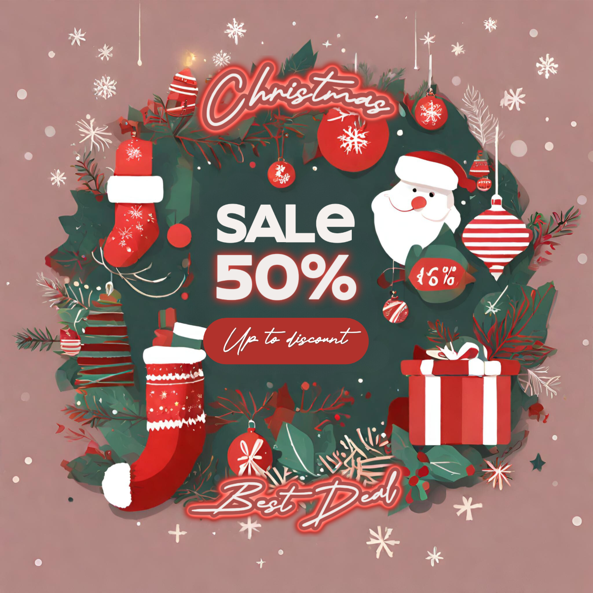 Venta de Navidad Publicación de Linkedin